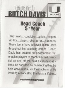 Butch Davis