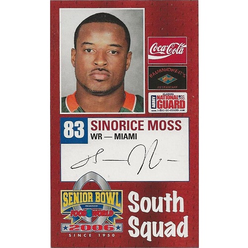 2006 Senior Bowl 63 Sinorice Moss