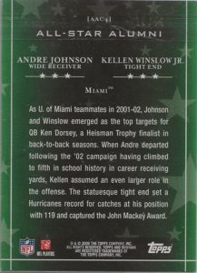 Kellen Winslow/Andre Johnson