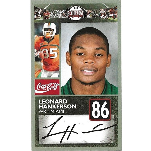 2011 Senior Bowl #33 Leonard Hankerson