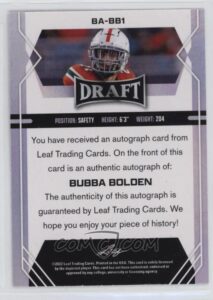 Bubba Bolden