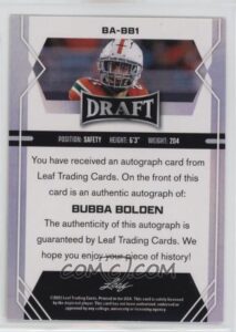 Bubba Bolden