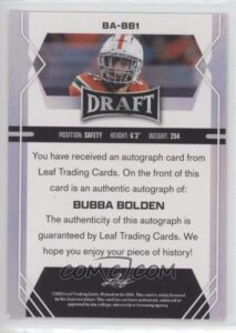 Bubba Bolden