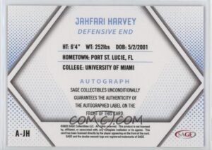 Jahfari Harvey